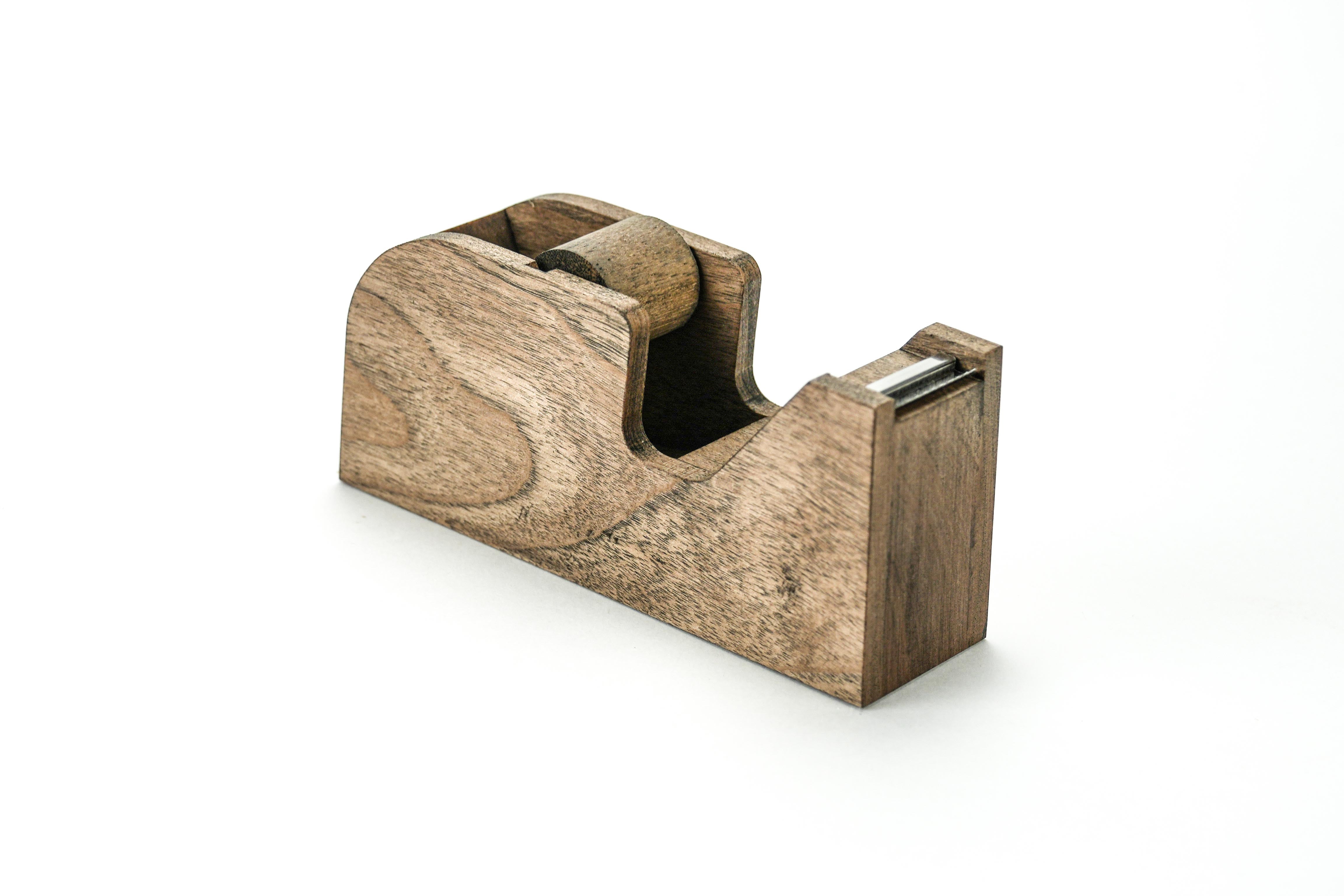 Wooden Tape Dispenser