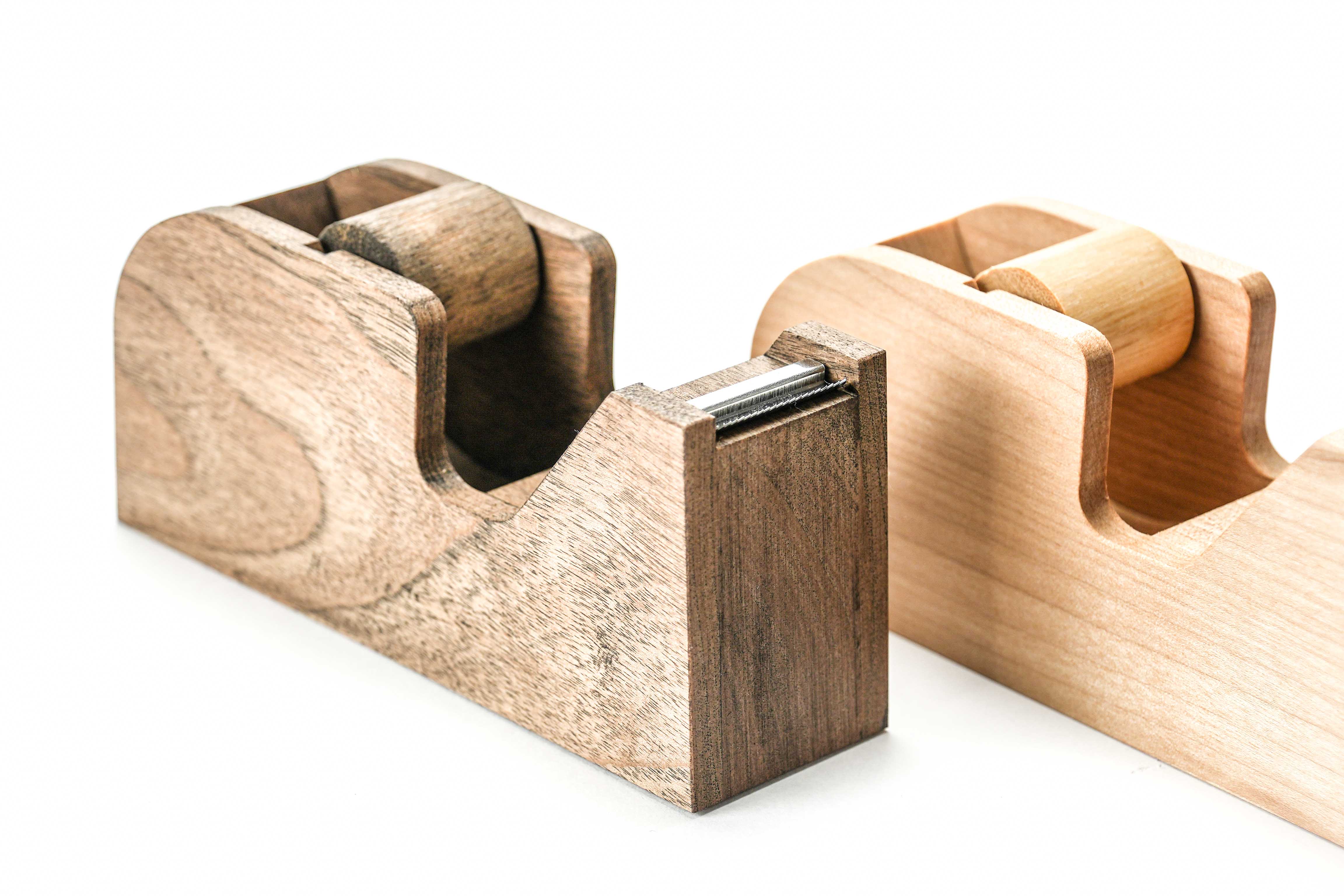 Wooden Tape Dispenser