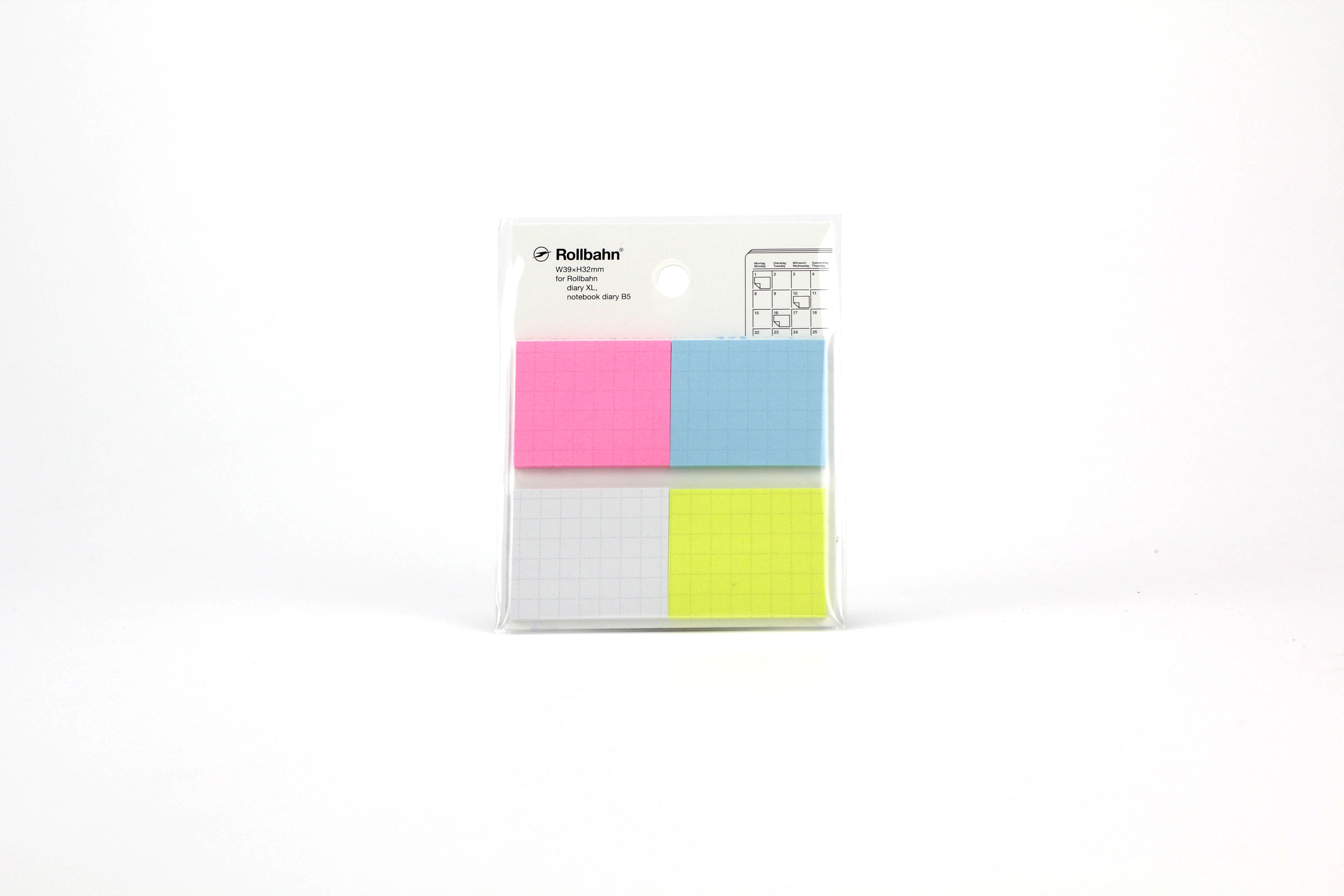 Rollbahn Four Color Sticky Notes