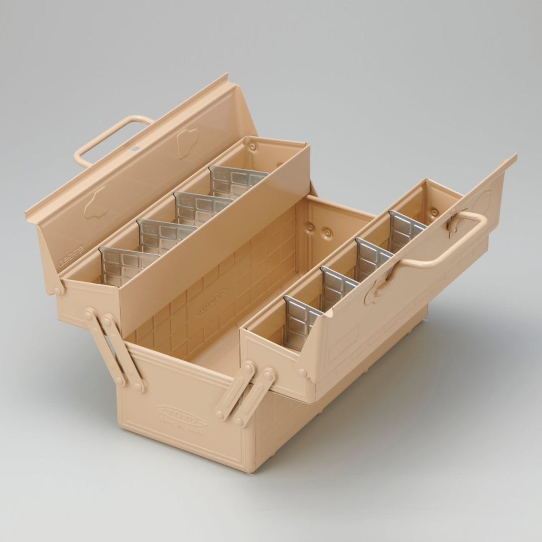 ST-350 Steel Toolbox with Cantilever Lid and Upper Storage Trays