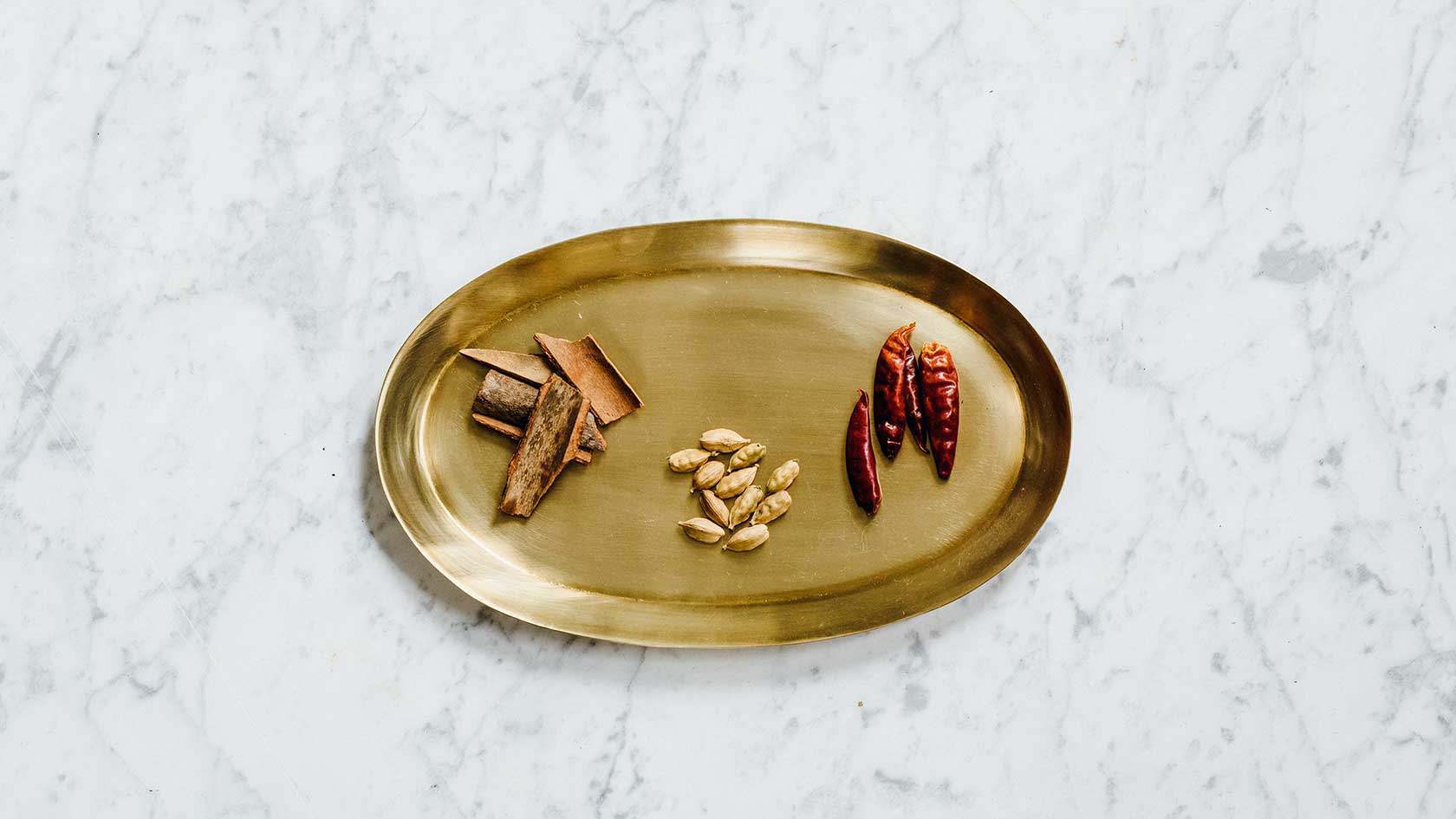 Brass Oval Tray