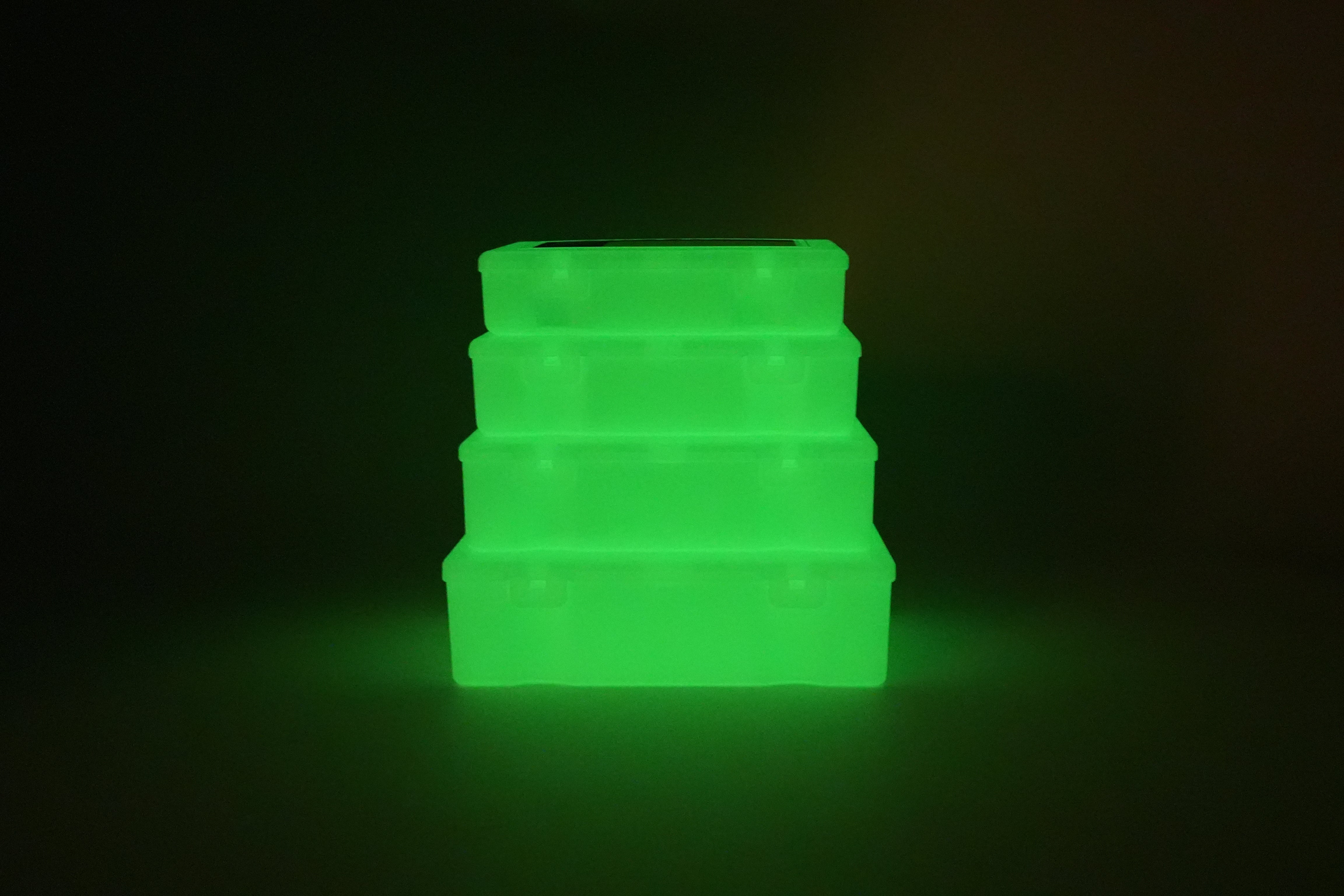Nested Glow-In-The-Dark Storage Containers