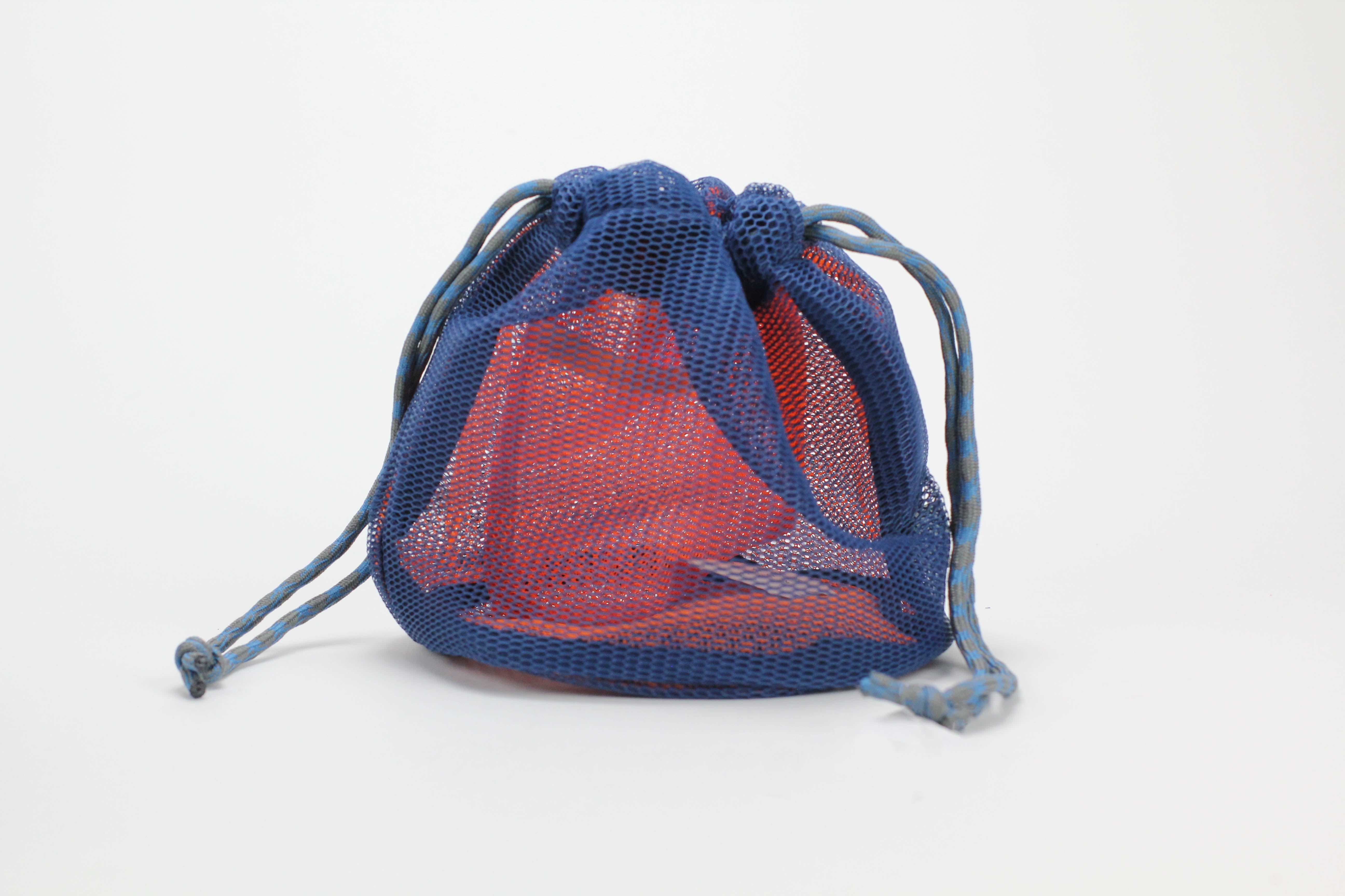 Kaun double mesh drawstring pouch