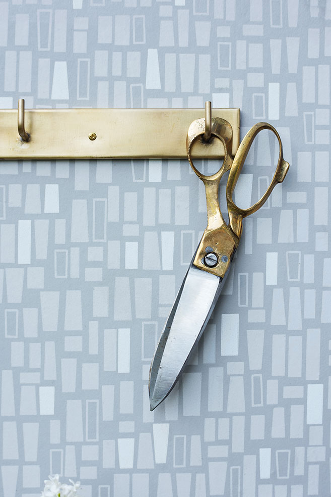 Brass Handle Scissors