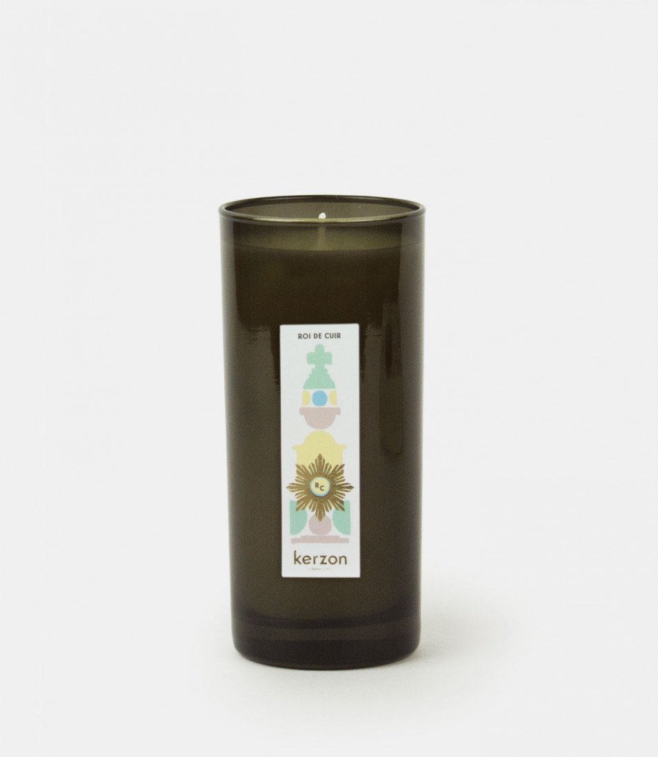 Roi de Cuir Fragranced Votive (Leather & Cigar)