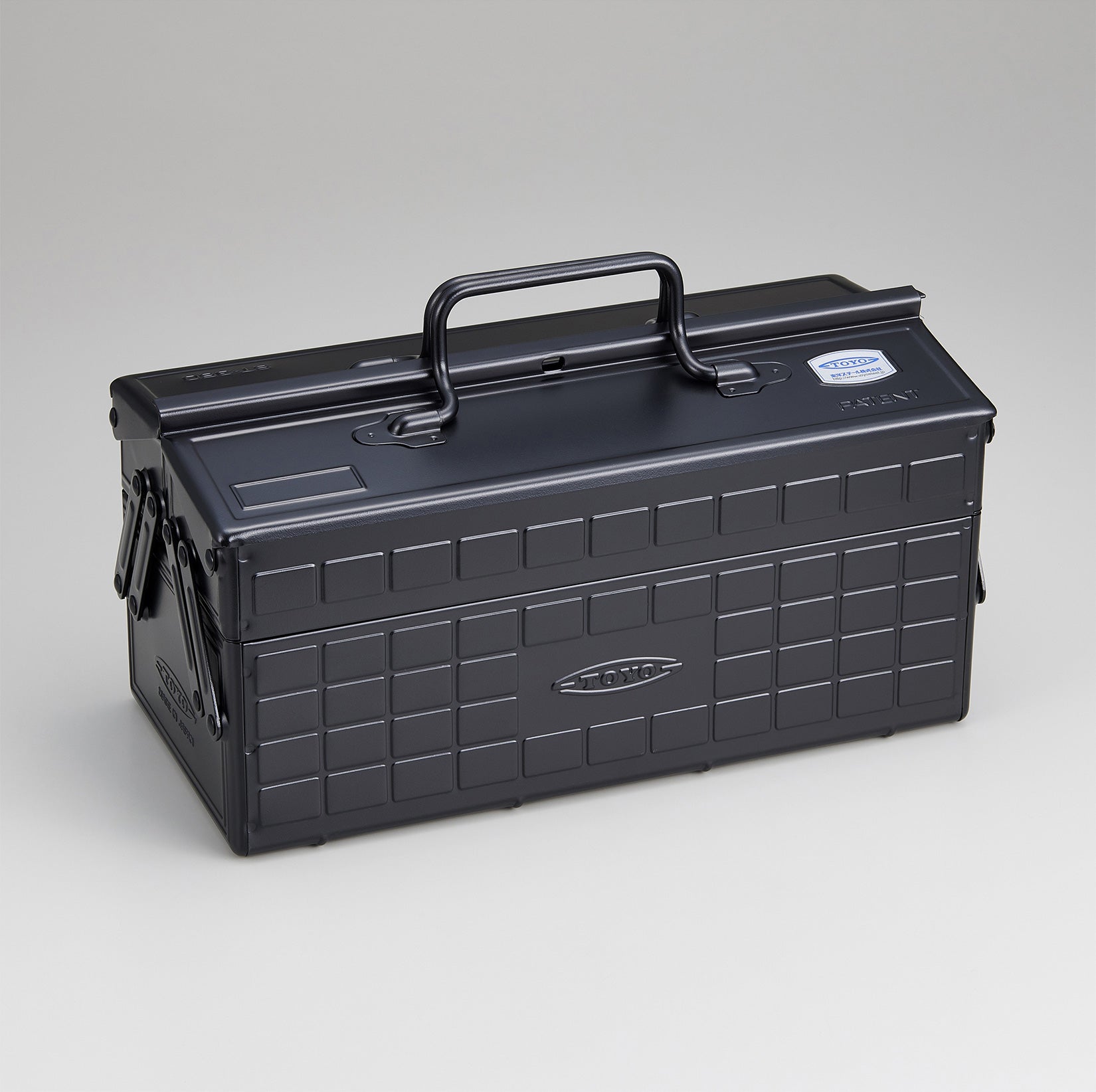 ST-350 Steel Toolbox with Cantilever Lid and Upper Storage Trays