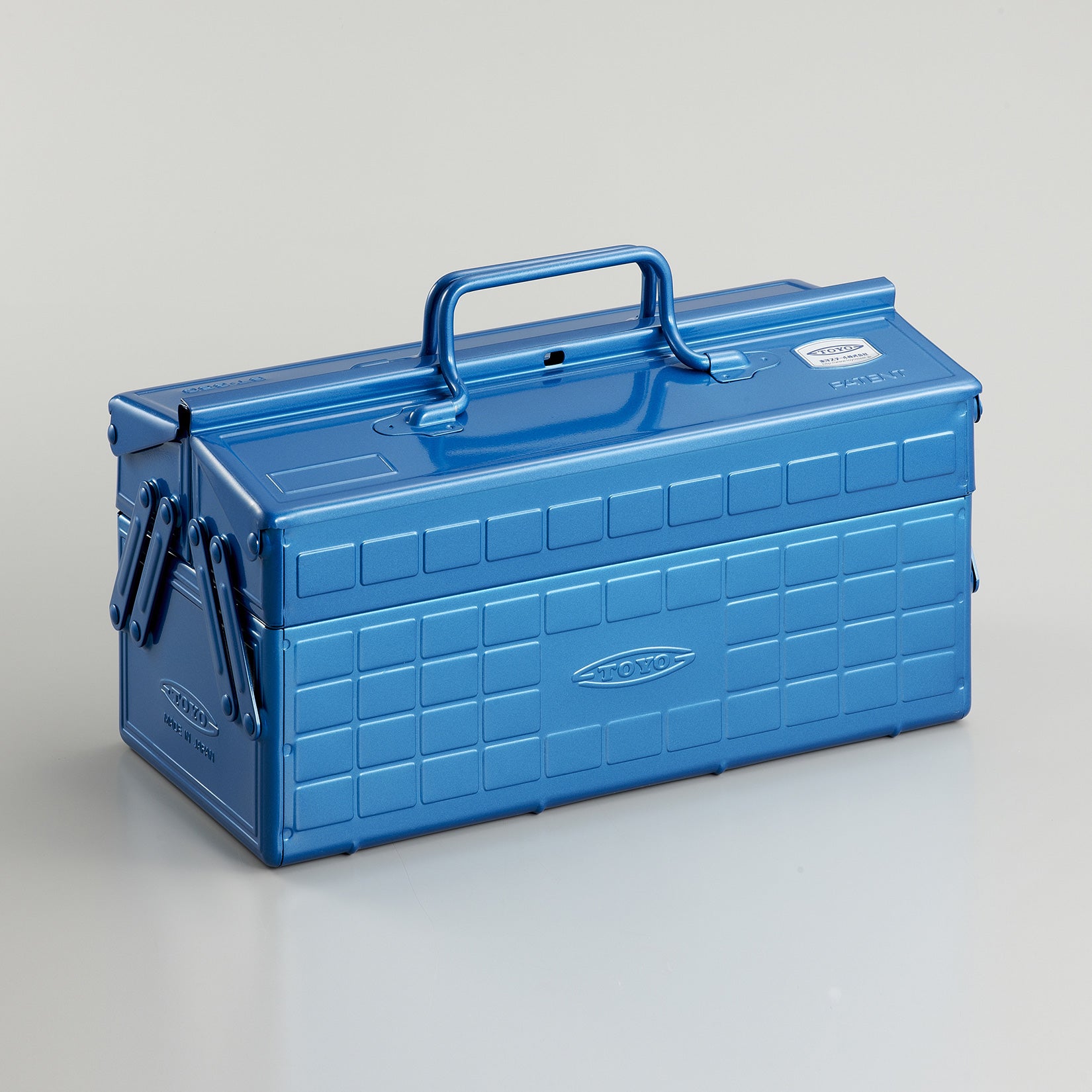 ST-350 Steel Toolbox with Cantilever Lid and Upper Storage Trays