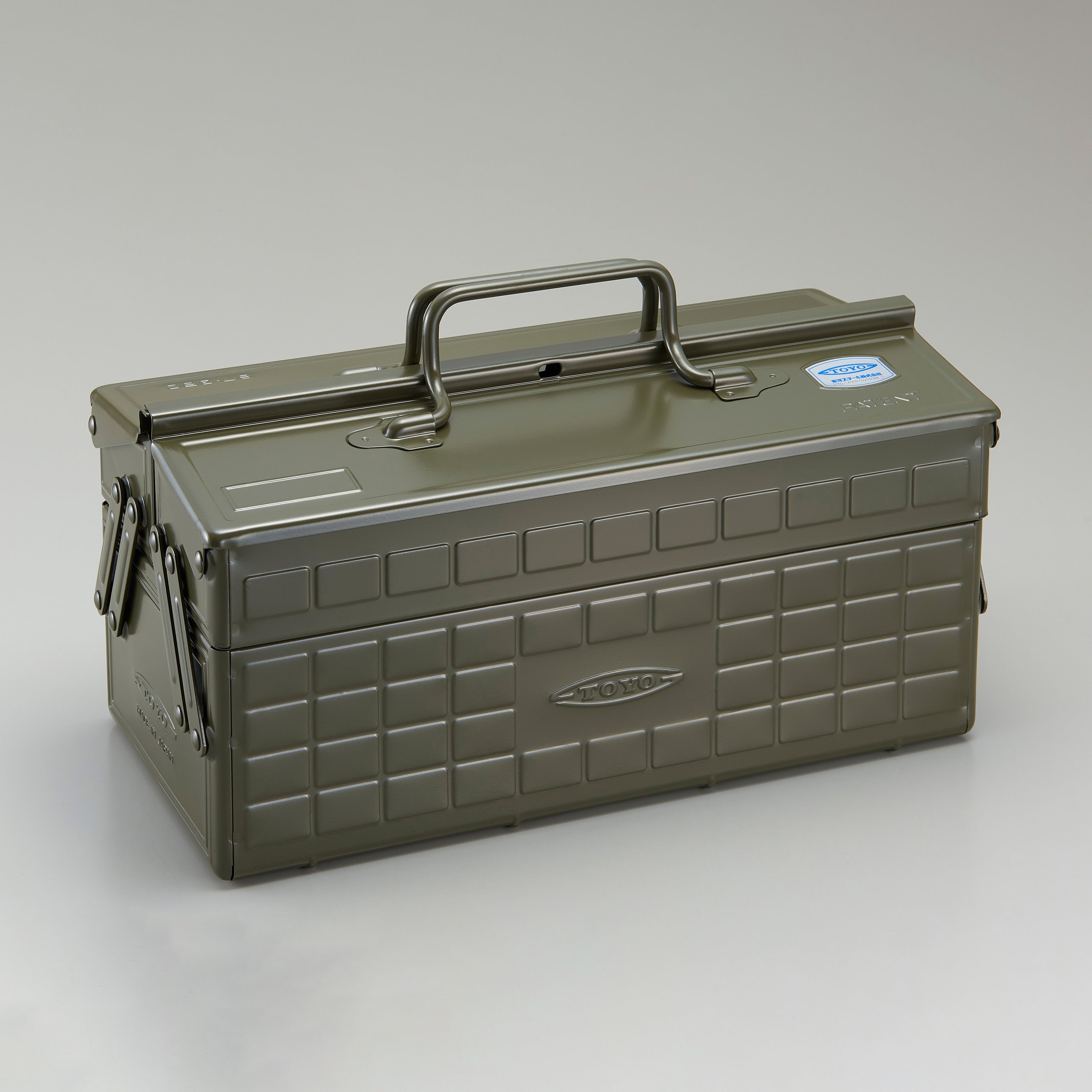 ST-350 Steel Toolbox with Cantilever Lid and Upper Storage Trays