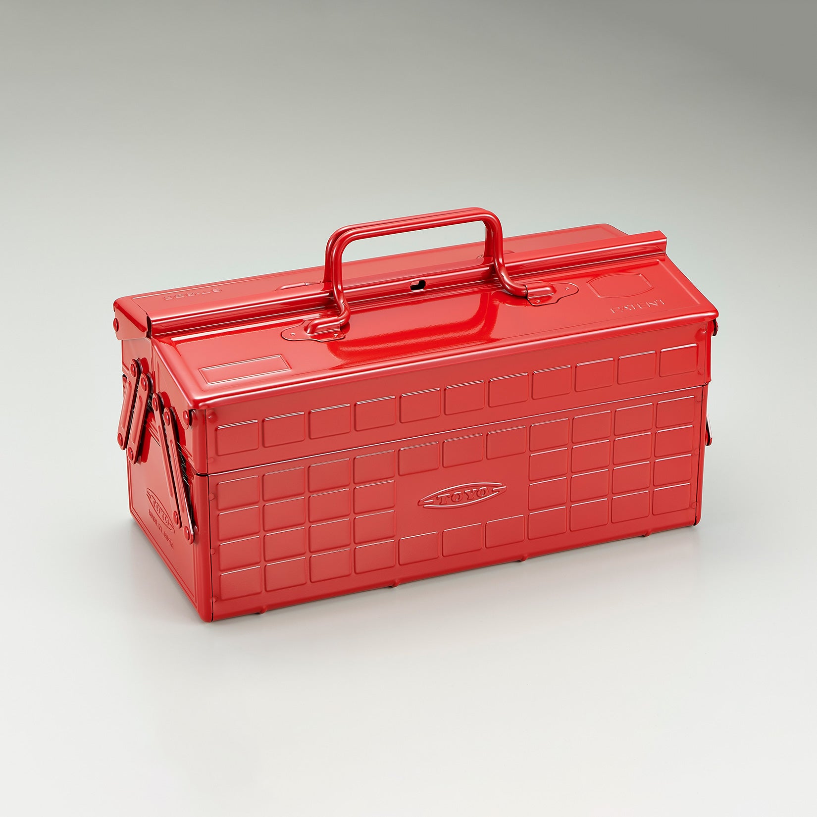 ST-350 Steel Toolbox with Cantilever Lid and Upper Storage Trays