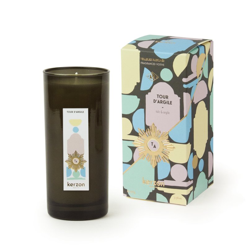Tour d'Argile Fragranced Votive (Clay & Linen)