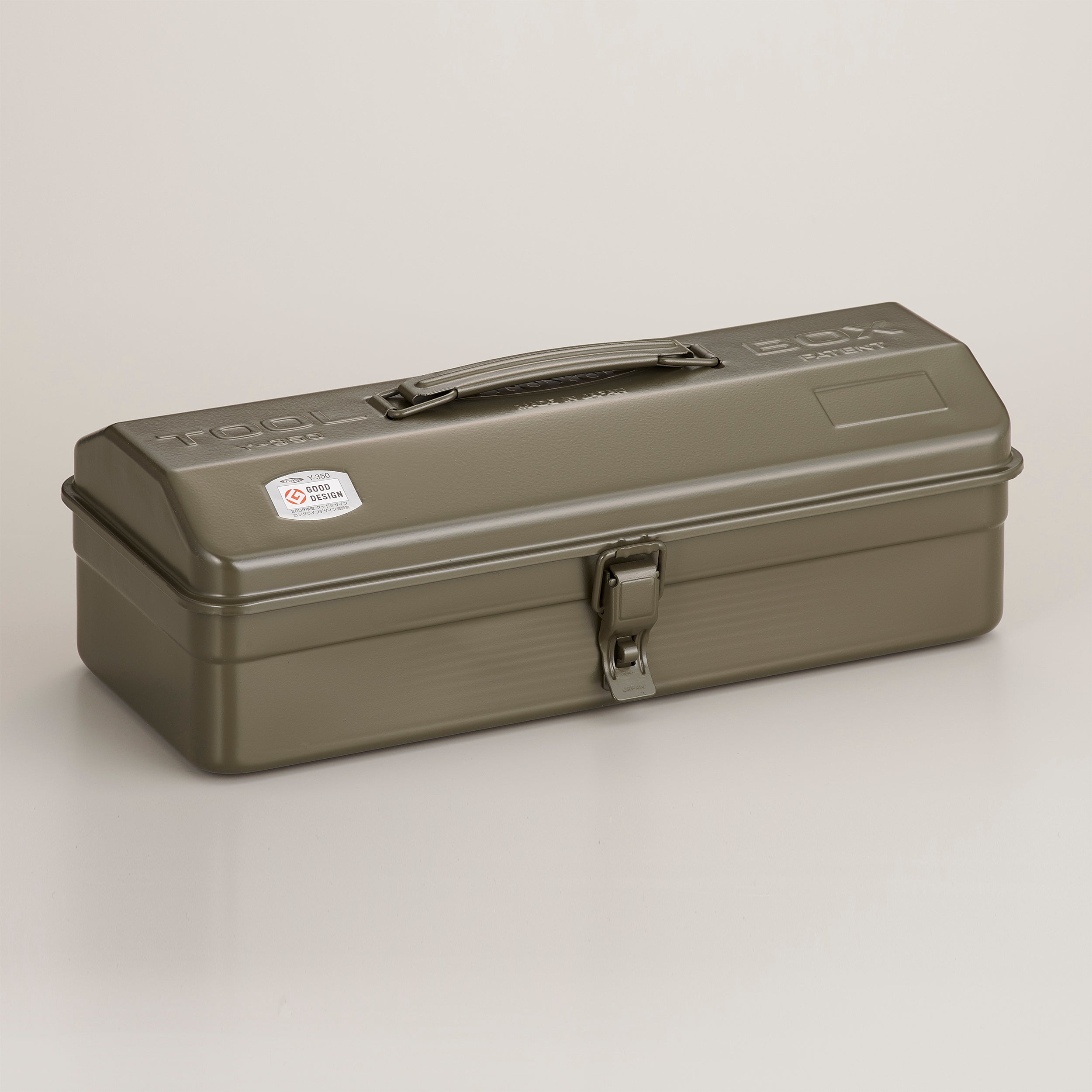 Y-350 Steel Toolbox with Top Handle and Camber Lid