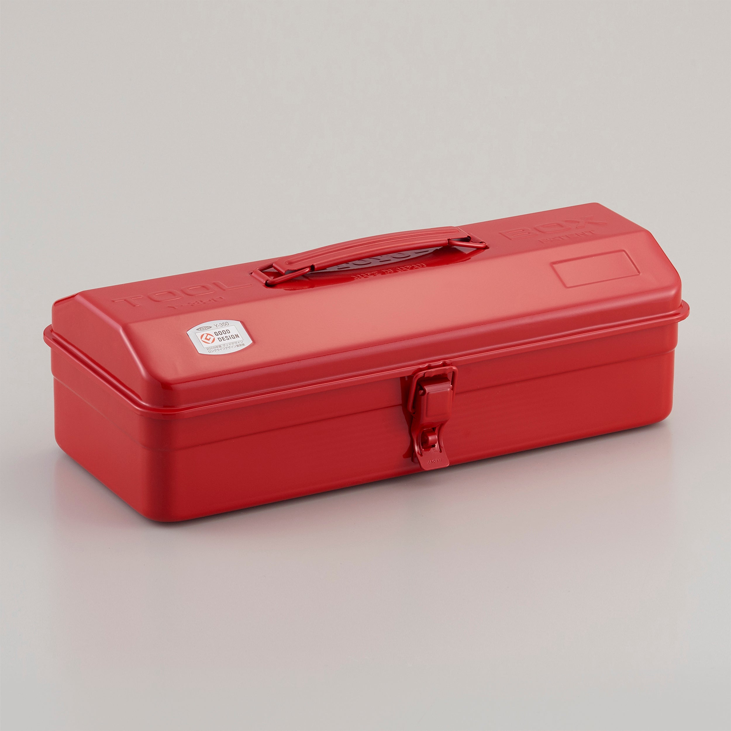 Y-350 Steel Toolbox with Top Handle and Camber Lid