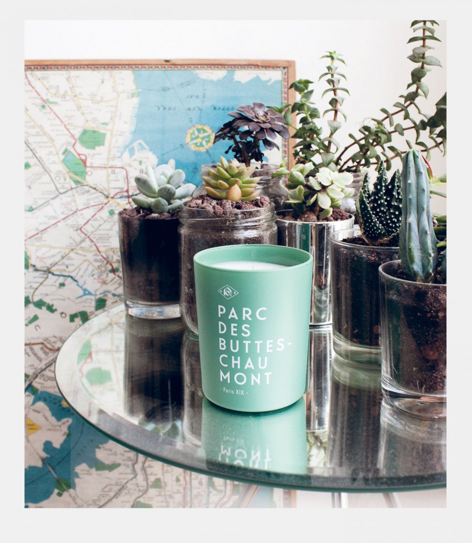 Parc des Buttes-Chaumont Candle (Cedar & Sandalwood)