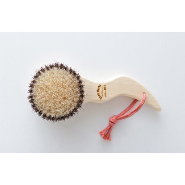 Japanese Cypress Handle Body Brush (Short Type)