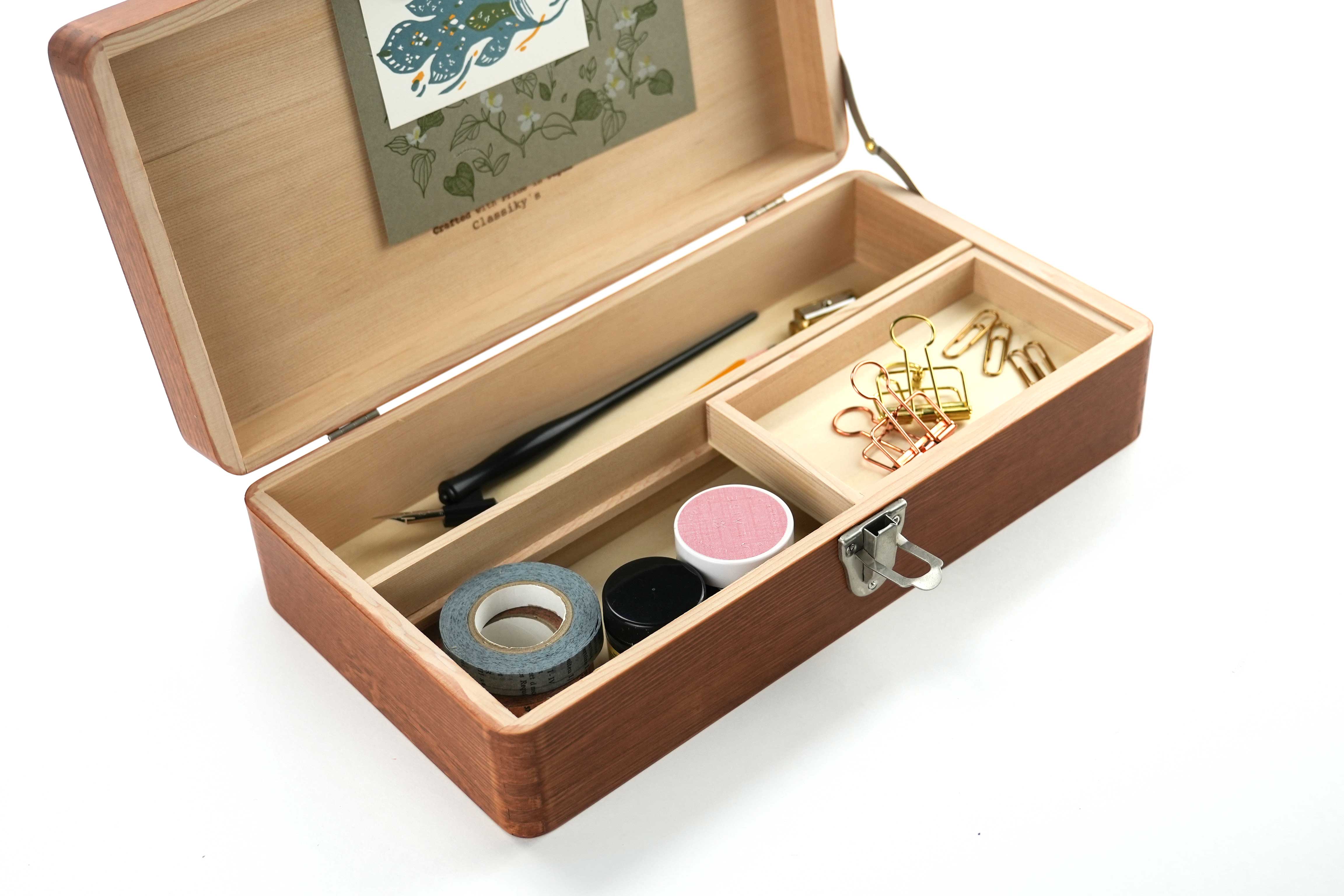 Toga Wood Desk Tool Box